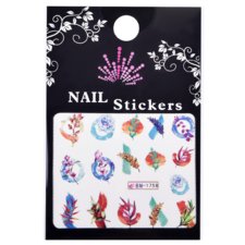 Nail Stickers Flowers ASNZJT1758